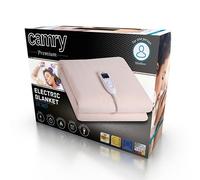 Camry Calienta camas eléctrico CR 7422 160 x 100 cm, lavable, temporizador, forro polar blanco