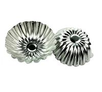 CAN_Deal 12 Piezas Molde de Tartaleta de Huevo Tazas de Huevo para Hornear Tarta Mollete Magdalena Material Aluminio DIY Herramienta Cocina