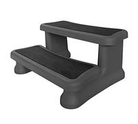 CANADIAN SPA CO. Escalera universal para bañera de hidromasaje, 2 peldaños, 40 x 72 x 52 cm, ayuda para la entrada a la piscina, antideslizante y portátil, accesorios para bañera de hidromasaje