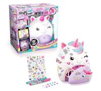 Canal Toys - Style 4Ever - Unicornio DIY Lámpara con Cajón Secreto | Unicornio Lámpara con Cajón Secreto DIY - Kit con Llave, Luces LED de 8 Colores, Rotuladores, Pegatinas y Diamantes