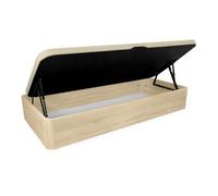 Canapé abatible de madera con apertura lateral 105 x 200, con montaje incluido, cambria