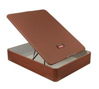 Canapé Abatible De Madera Con Espacio de Almacenamiento Pikolin Naturbox 2.0 Tapa Transpirable Entrega Montaje En Domicilio Y Retirada Del Antiguo Varios Colores - TUCAMA Cherry