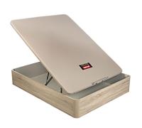 Canapé Abatible De Madera Con Espacio de Almacenamiento Pikolin Naturbox 2.0 Tapa Transpirable Entrega Montaje En Domicilio Y Retirada Del Antiguo Varios Colores - TUCAMA Natural