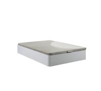 Canapé abatible tapa tapizada 3D madera 25 BLANCO 90X190cm ATENAS White 90x190cm
