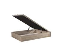 Canapé abatible tapa tapizada 3D madera 25 CAMBRIA 105X190cm ATENAS Brown