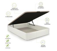 Canapé básico 90-150 cm Luxury 3D White 135 x 190