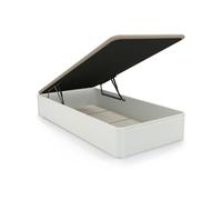 duehome - Canapé básico 90-150 cm Luxury 3D White 90x190