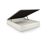 Canapé con zapatero 150x190 cm en blanco luxury plus 3d blanco 150x190 cm
