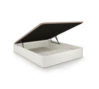 duehome - Canapé con zapatero 90-150 cm Luxury Plus 3D White 150x190