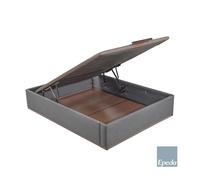 Canapé de 1 tapa 90x190 piombo gris paris epeda