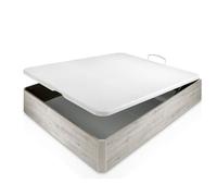 Canapé de madera 135x190cm woodspace y9 roble gris somnalis