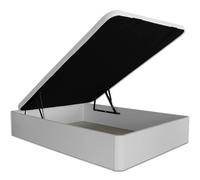 Canapé de Madera Abatible con Gran Capacidad de Almacenamiento - Ventadecolchones.com White 160 x 190 cm (2 pcs. 80 x 190)