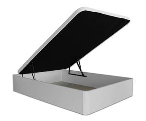 Canapé de Madera Abatible con Gran Capacidad de Almacenamiento - Ventadecolchones.com White 160 x 190 cm (2 pcs. 80 x 190)
