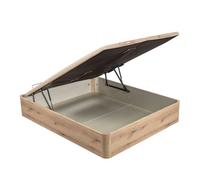 Canapé king box 2 tapas 200x200cm roble pikolin