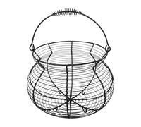 Canasta Para La Recolección De Huevos | Pequeño Contenedor de Estilo Vintage - Cesta Para Huevos Con Asa Para La Encimera,Para Encimera De Cocina Granja Jardín Fruta Verdura Pascua Navidad