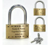 Candado Amor Personalizado Grabado
