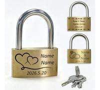 Candado Amor Personalizado Grabado