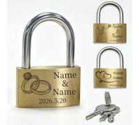Candado Amor Personalizado Grabado