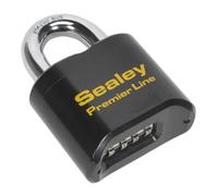 Candado Combinado De Cuerpo De Acero Sealey 62Mm PL603