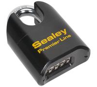 Candado Combinado De Cuerpo De Acero Sealey PL603S Con Grillete Cubierto 62Mm