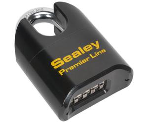 Candado Combinado De Cuerpo De Acero Sealey PL603S Con Grillete Cubierto 62Mm