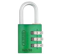 ABUS Candado de Combinación 145/30 - Aluminio, Código Numérico de 3 Dígitos