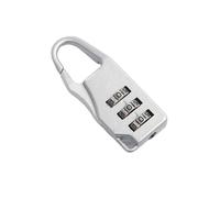 Candado De Combinación Candado de combinación código contraseña Mini colorido 3 dígitos maleta for equipaje viaje cerradura inteligente con llave antirrobo
