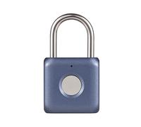 Candado de Huella Digital, Candado Inteligente Electrónico Recargable por USB para Puertas, Armarios, Bicicletas, Mochilas