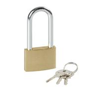 Candado De Seguridad De Latón Para Armario Con 3 Llaves Arco 50Mm