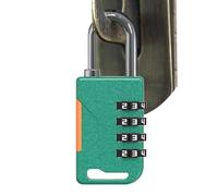 Candado de seguridad digital de código de 4 dígitos, dispositivo de protección de la carcasa, protección de almacenamiento impermeable, kit de de seguridad para equipaje de viaje, cuerpo de a