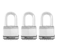 Candado Excell 3 Unidades Acero 52 Mm M5eurtrilf Master Lock