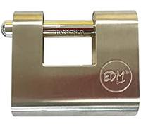Candado laton reforzado de seguridad 60,5x53x25,5mm blister