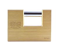 CANDADO SEGURIDAD LATON U90 BLISTER 90 MM