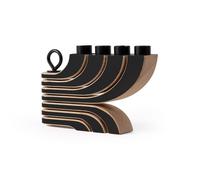 Design House Stockholm Candelabro Nordic Light. 4 brazos negro