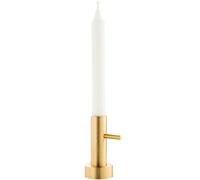 Candelero #1, 10,5 cm, oro, latón, Fritz Hansen