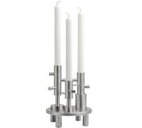 Candelero, 20 cm, plata, acero inoxidable, Fritz Hansen