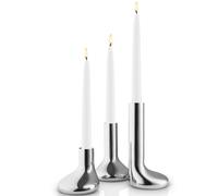 Candelero MELLOW, juego de 3 piezas, plateado, acero inoxidable, Eva Solo