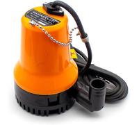 Candeon Bomba de Agua Sumergible de 1110 GPH, DC 12V 45W Bomba de Sumidero de Sumidero Pequeño Bomba de Agua Portátil de Transferencia Portátil, Bomba Sumergible Eléctrica para el