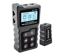 Candeon Comprobador Cable de Red Probador POE, CAT5 CAT6 comprobador de Cable LAN Tester RJ45 Ethernet Cable Tester Rastreador de Cables Probador Ethernet POE Prueba de PoE