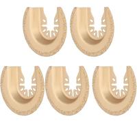Candeon Hojas De Sierra Oscilantes, 5 Piezas Cuchillas Multiherramienta Oscilante Semicircular Cuchillas De Sierra Oscilante Carburo, Las Cuchillas De La Lechada del Carburo para Lechada, Hormigón