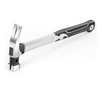 Candeon Martillo De Orejas, Martillo Carpintería Martillo De Uñas Martillo De Garra 670g/13oz Martillo De Carpintero Acero Carbono Claw Hammer Herramientas De Golpe Con Mango De Fibra De Vidrio