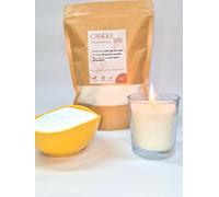 CANDLEVAL Acido estearico para Hacer Velas. 500 GR deEstearina para hacer velas aromaticas caseras Aditivo endurecedor fabricacion velas en casa candle making.100% vegetal Fabricado en España.