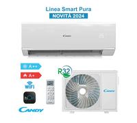 Candy Pura Kit CY09RA Aire Acondicionado 9000BTU 2,5KW WiFi Inverter R32