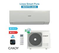 Candy Pura Kit CY18RAIN-A Aire Acondicionado 18000BTU 4,8KW WiFi A++/A+ Inverter [EEK: A++]
