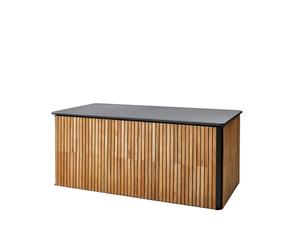 Cane-line Baúl exterior Combine Teak. lava grey. grande