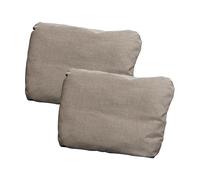 Cane-line Cojín de respaldo Lansing para sofá 2-pack Cane-line Natté topo