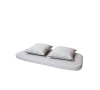 Cane-line Cojín para banco Moments Cane-Line Natté light grey
