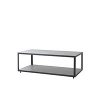 Cane-line Mesa de centro Level cerámica 62x122 cm Light grey-lava grey