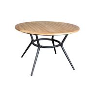 Cane-line Mesa de comedor Joy redonda Teak-lava grey Ø120 cm