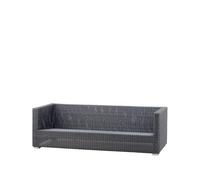 Cane-line Sofá Chester 3 plazas graphite
